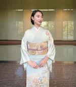 【極上逸品 京友禅】皇室献上作家 藤井寛 訪問着 正絹 ブラックフライデーセール】 【皇室献上作家 藤井寛】 特選手挿し京